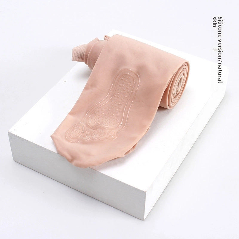 Women’s Hip Hip-lifting Steel Stockings Spring And Summer Thin Light Leg Artifact Horse Oil Socks Anti-hook Silk Pantyhose Base Socks