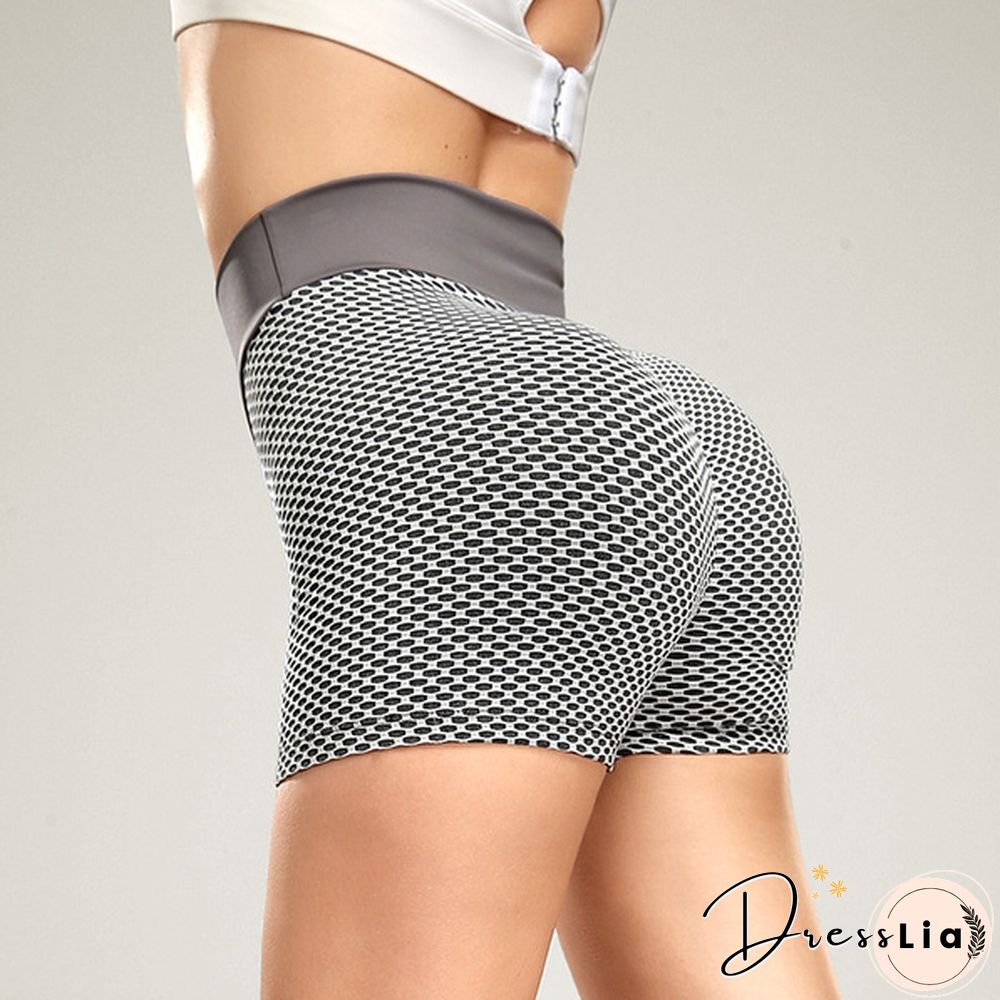 Workout Fitness Shorts Seamless Yoga Shorts Women High Waist Female Clothing Push Up Short Elasticity Breathable