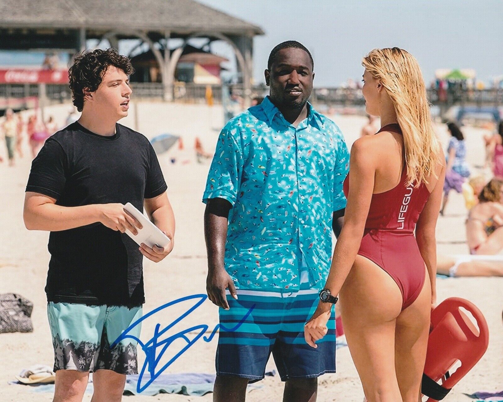 * JON BASS * signed autographed 8x10 Photo Poster painting * BAYWATCH * 1