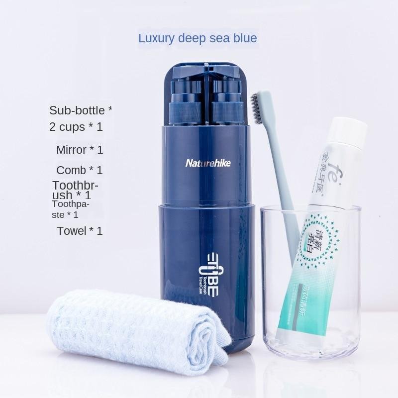 Travel Toothpaste Towel Portable Wash Cup 5pcs Set