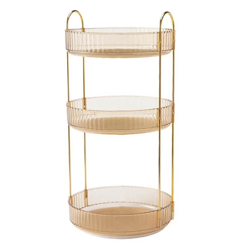 360° Rotating Makeup Organizer