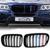 BILLDIO F25 Grille - Color Front Bumper Kidney Grill Compatible with X3 2011 2012 2013 F25 Double Slats Grill?2 PCS?