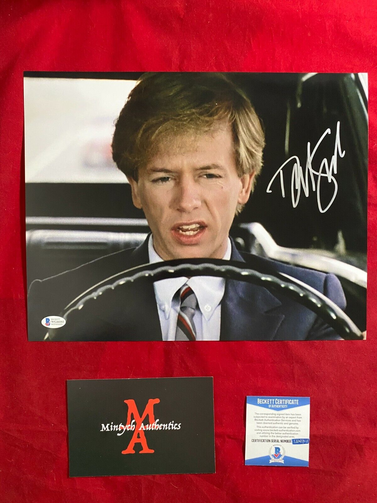 DAVID SPADE AUTOGRAPHED SIGNED 11x14 Photo Poster painting! TOMMY BOY! RICHARD! BECKETT COA!