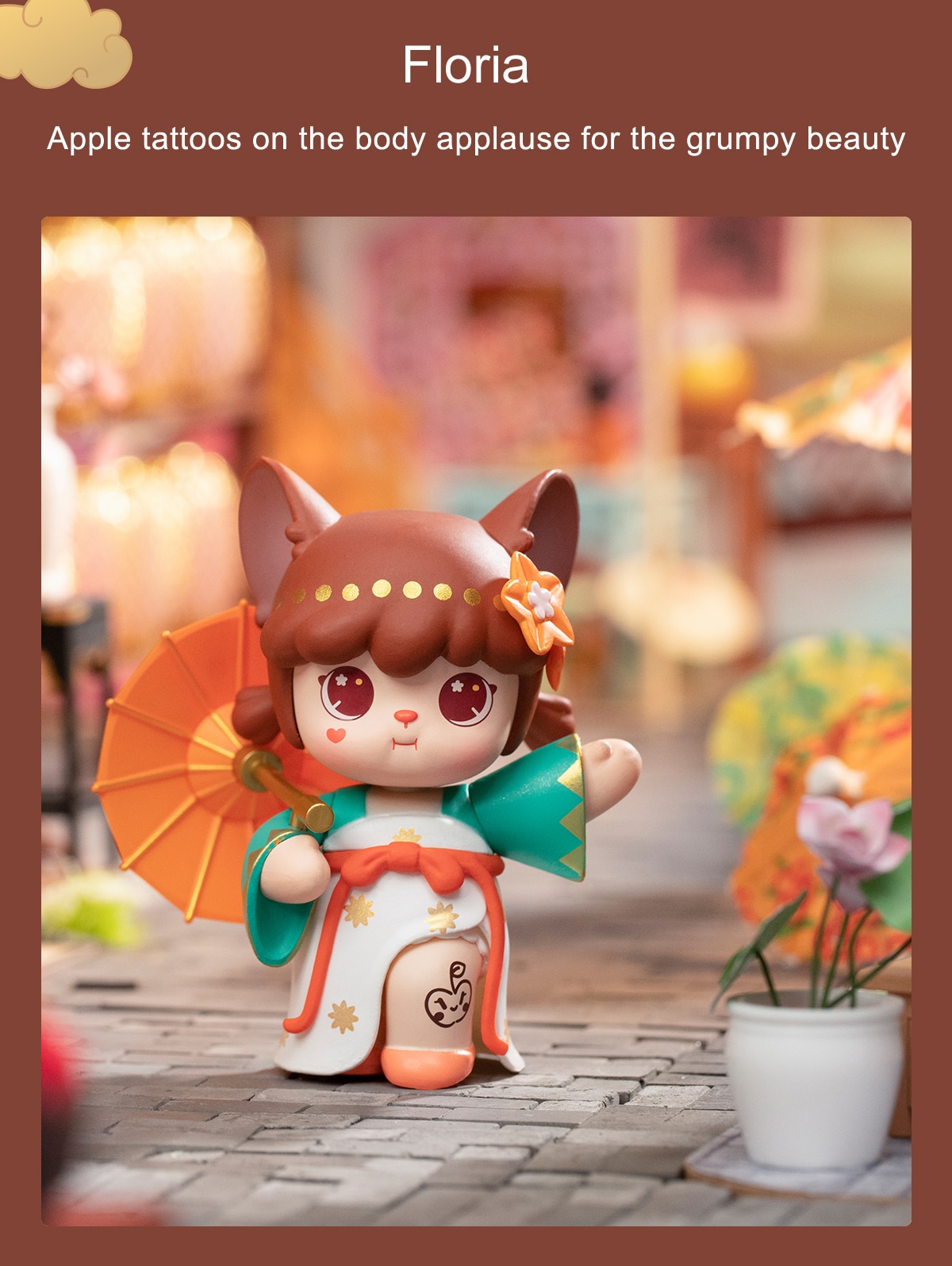 Rolife Blind Box Figure Surprise Dolls - HANHAN NAI Martial Arts Fairy