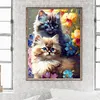 Cats Nature-Full Round Diamond Painting 30*40CM