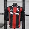 2025/2026 Long Sleeve Player Version River Plate Away Football Shirt 1:1 Thai Quality