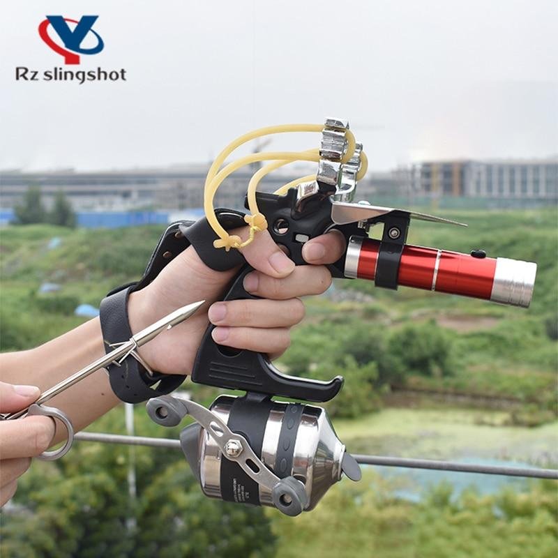 Laser Fishing Slingshot Set High Precision
