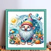 Ocean Goblin-11CT Stamped Cross Stitch 40*40cm/15.75*15.75in