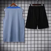 2024/2025 Inter Milan pre-match training Grey Jersey+Shorts 1:1 Thai Quality