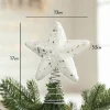 Shinny Shimmer Star Christmas Tree Top Decor