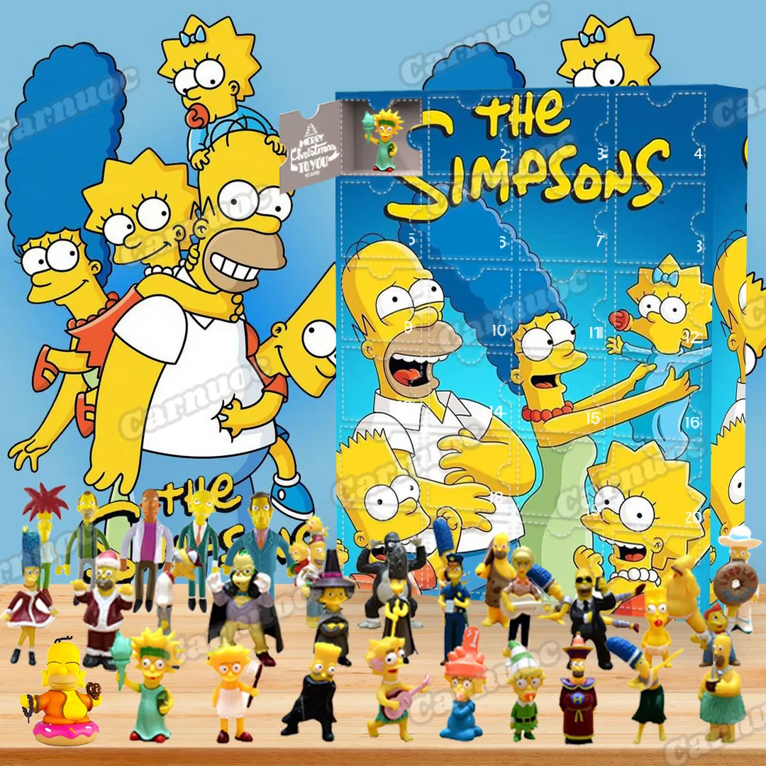 The Simpsons Advent Calendar -- The One With 24 Little Doors