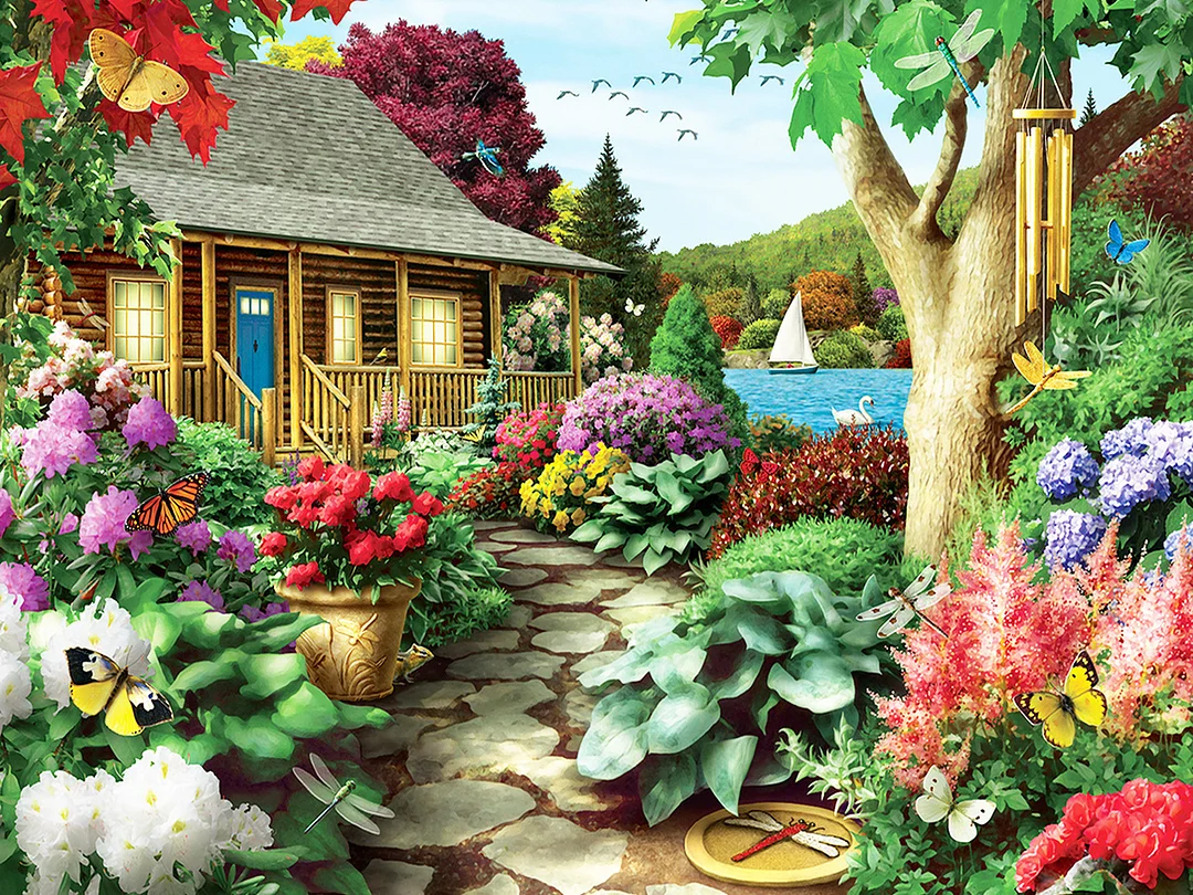 Diamond Painting - Full Round/Square Drill - Scenery(30*40 - 50*60cm)