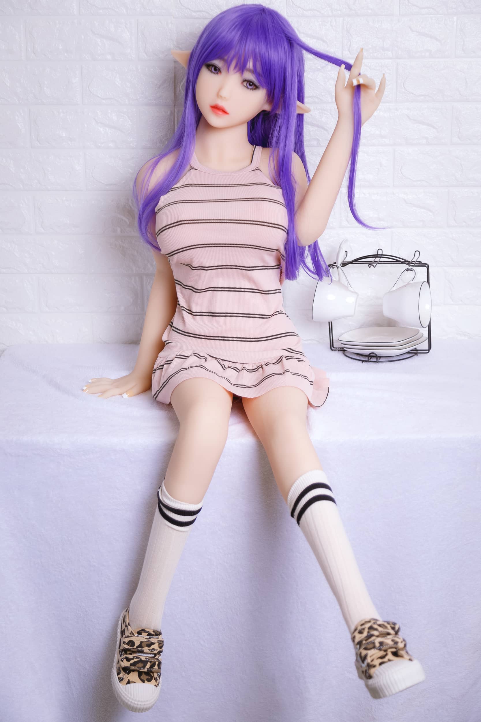 Small Love Doll Aibei Doll 125cm (4.10')  TPE Large Breast #168 - Savannah (NO.162) Aibei Doll Littlelovedoll