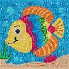 Diamond Painting -DIY Full Round Drill Fish