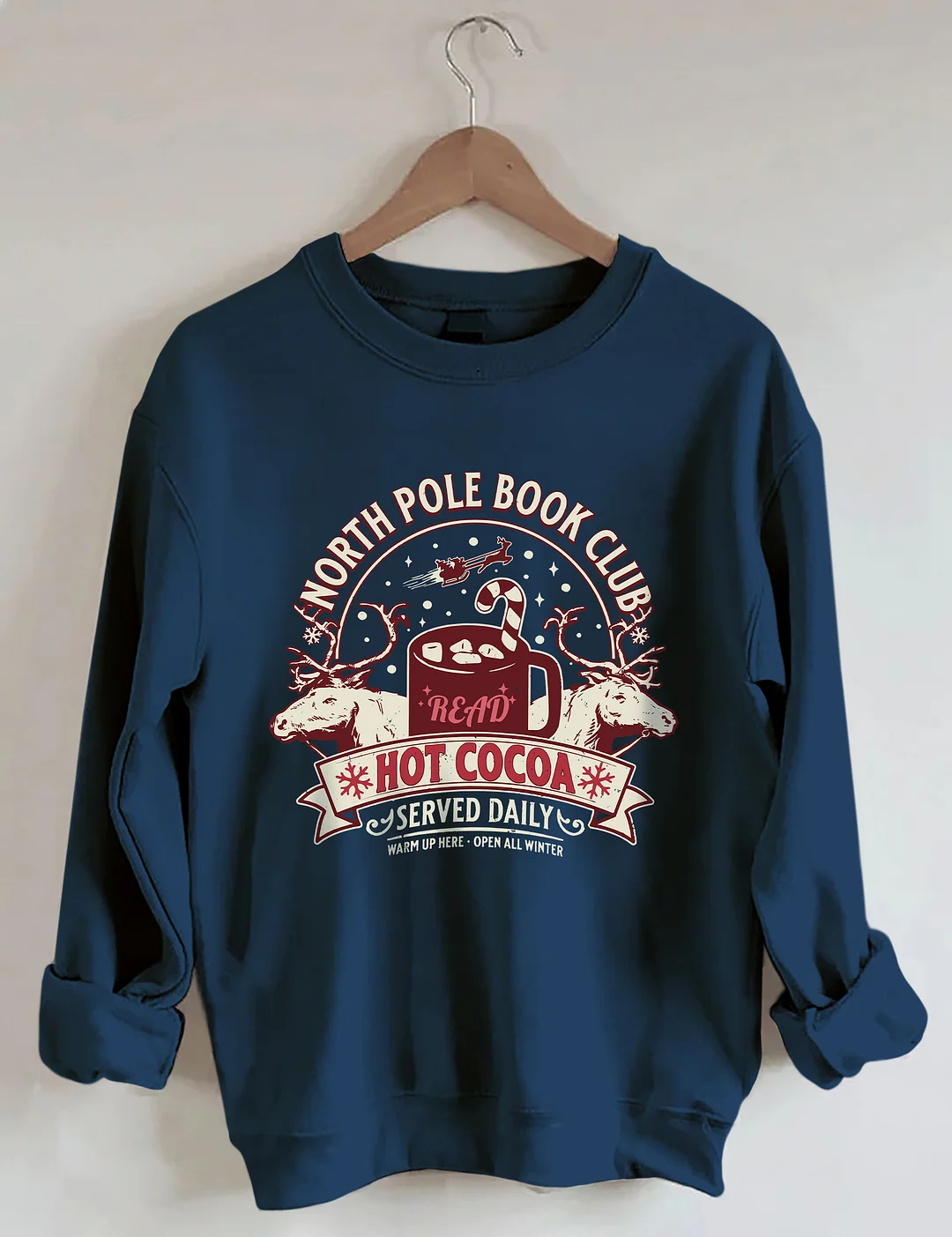 North Pole Book Club Sweatshirt