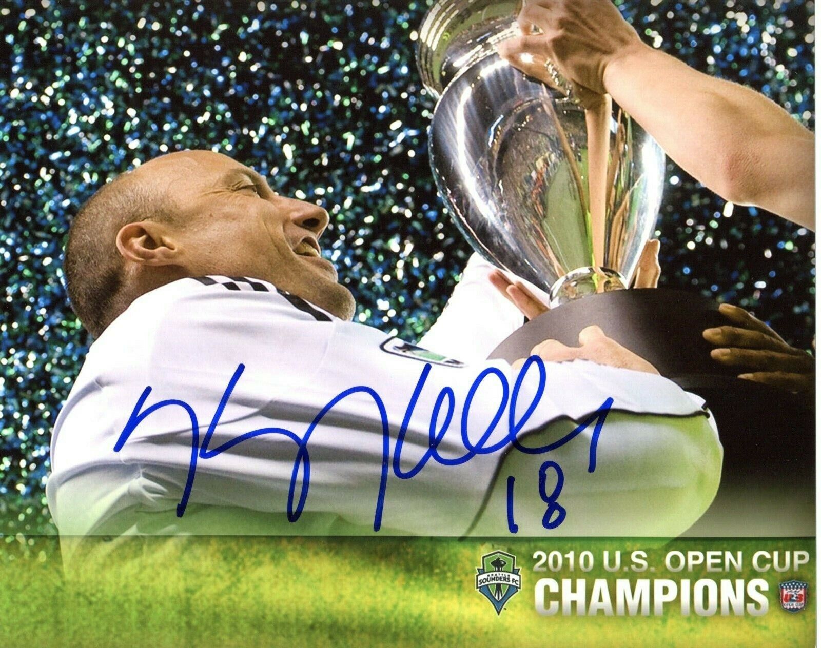 Kasey Keller Autographed Signed 8x10 Photo Poster painting Seattle Sounders COA  Shipping