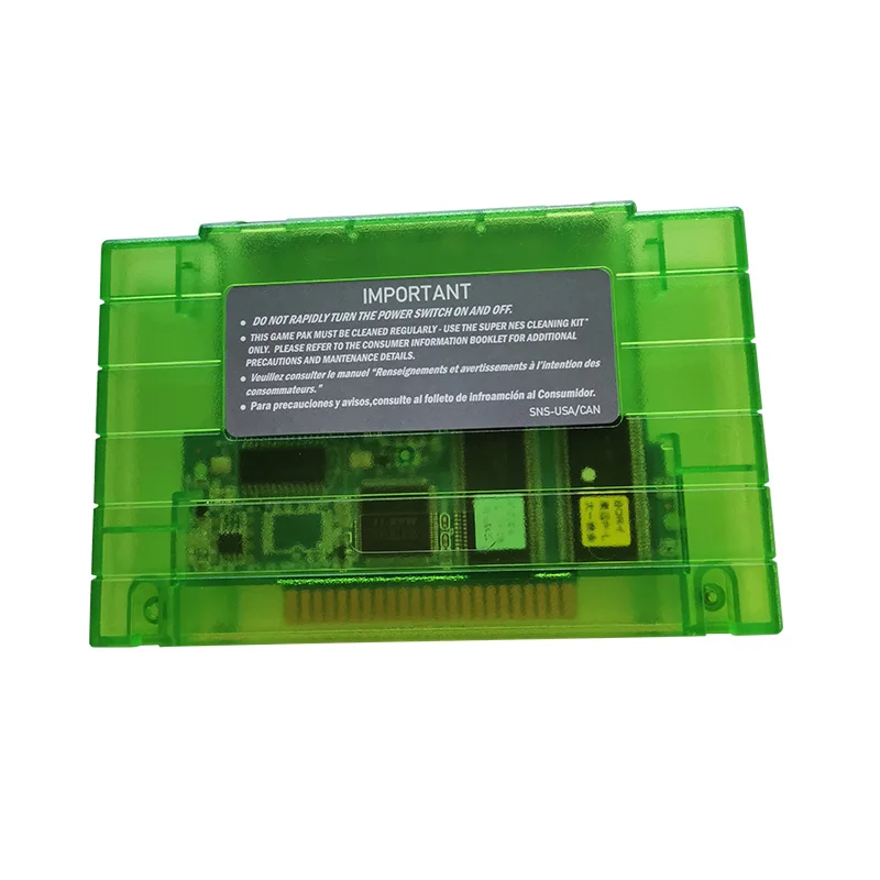 16 Bit Game Card - Super 101 in 1 Classic Collection SNES Multicart Super NES Games Cartridge for Retro SNES Game Console | English Language NTSC US Version