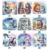 (Multi-Style) Christmas-11CT Stamped Cross Stitch 40*40cm/15.75*15.75in