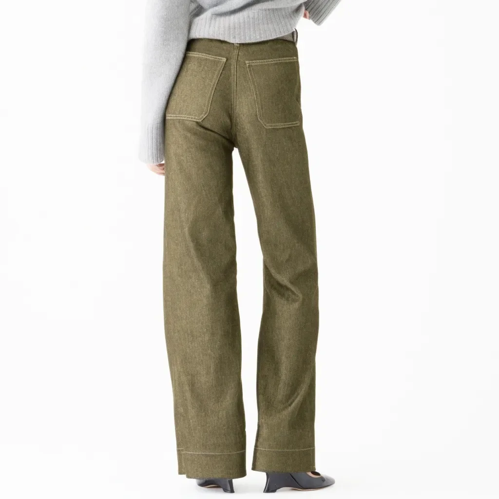 JUDY Tummy Control Sailor Wide Leg Trouser (Buy 2 Free Shipping)