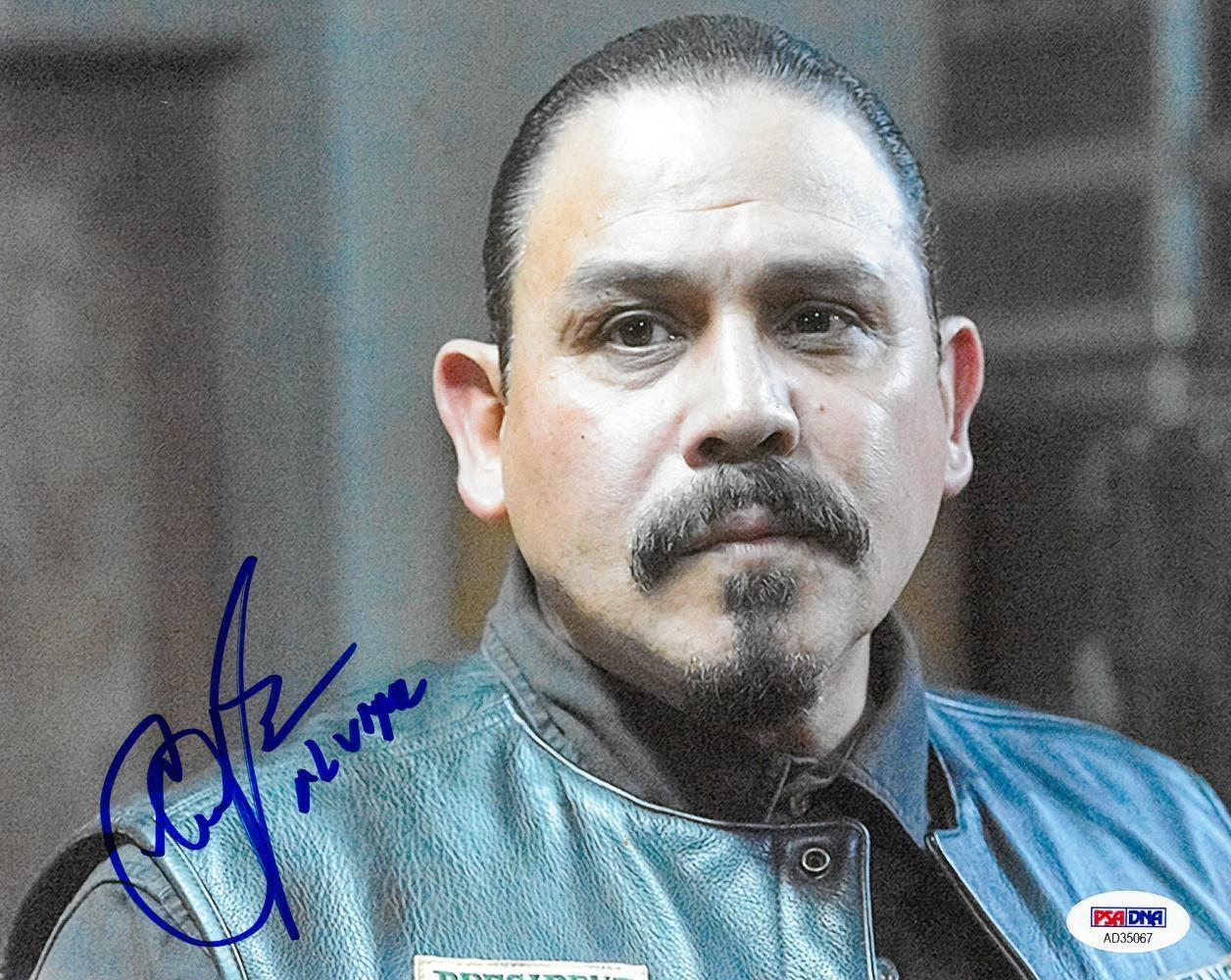 Emilio Rivera Signed Sons of Anarchy Autographed 8x10 Photo Poster painting PSA/DNA #AD35067