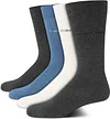 Calvin Klein Men's Dress Socks - Cotton Blend Crew Socks: Patterns and Solids (4 Pack)