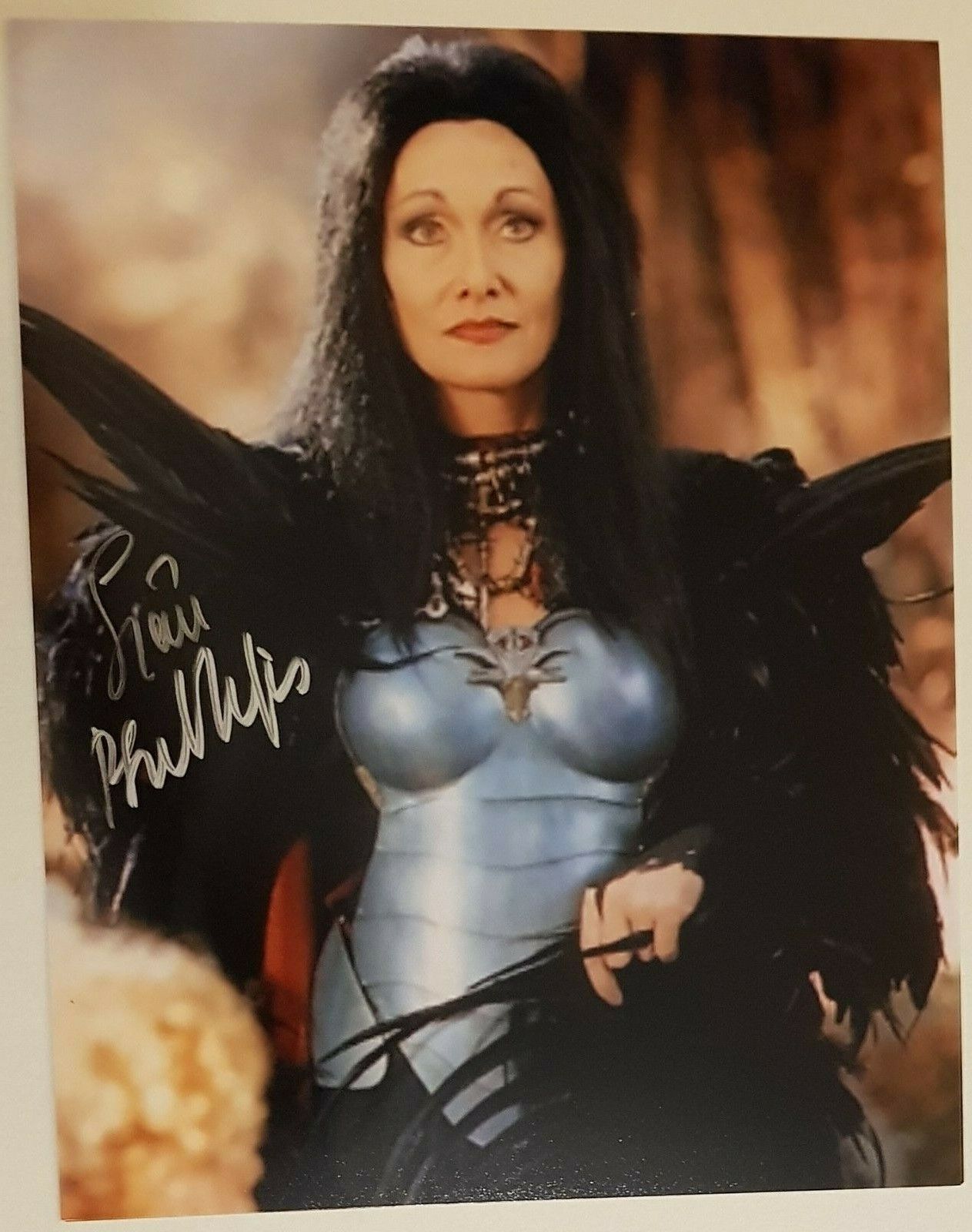 Sian Phillips Signed 10x8 Photo Poster painting Charal in Ewoks: The Battle for Endor