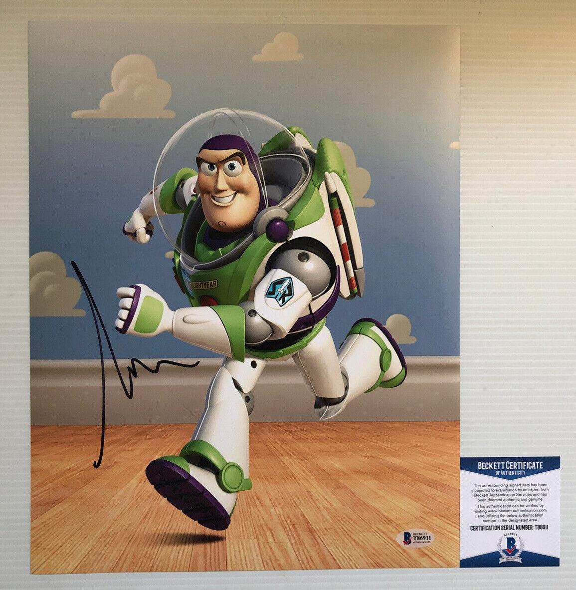 Tim Allen Signed Autographed 11x14 Photo Poster painting Toy Story Pixar Buzz Beckett COA 3