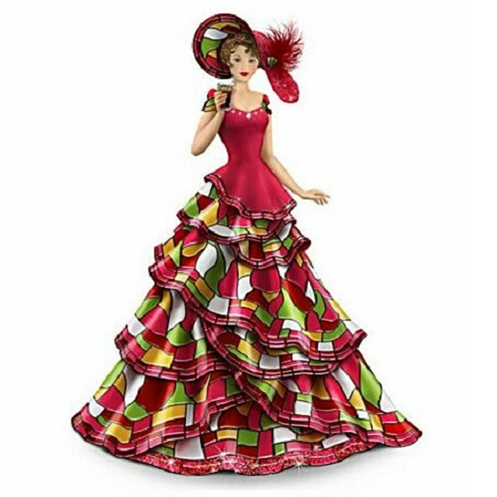 

Dress Lady - Round Drill Diamond Painting - 40*40CM, 501 Original