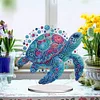 (US Only)Acrylic 2D Flat Sea Turtle DIY Diamond Painting Desktop Ornaments Kit for Decor