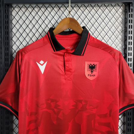 23/24 Albania Home Football Shirt Thai Quality