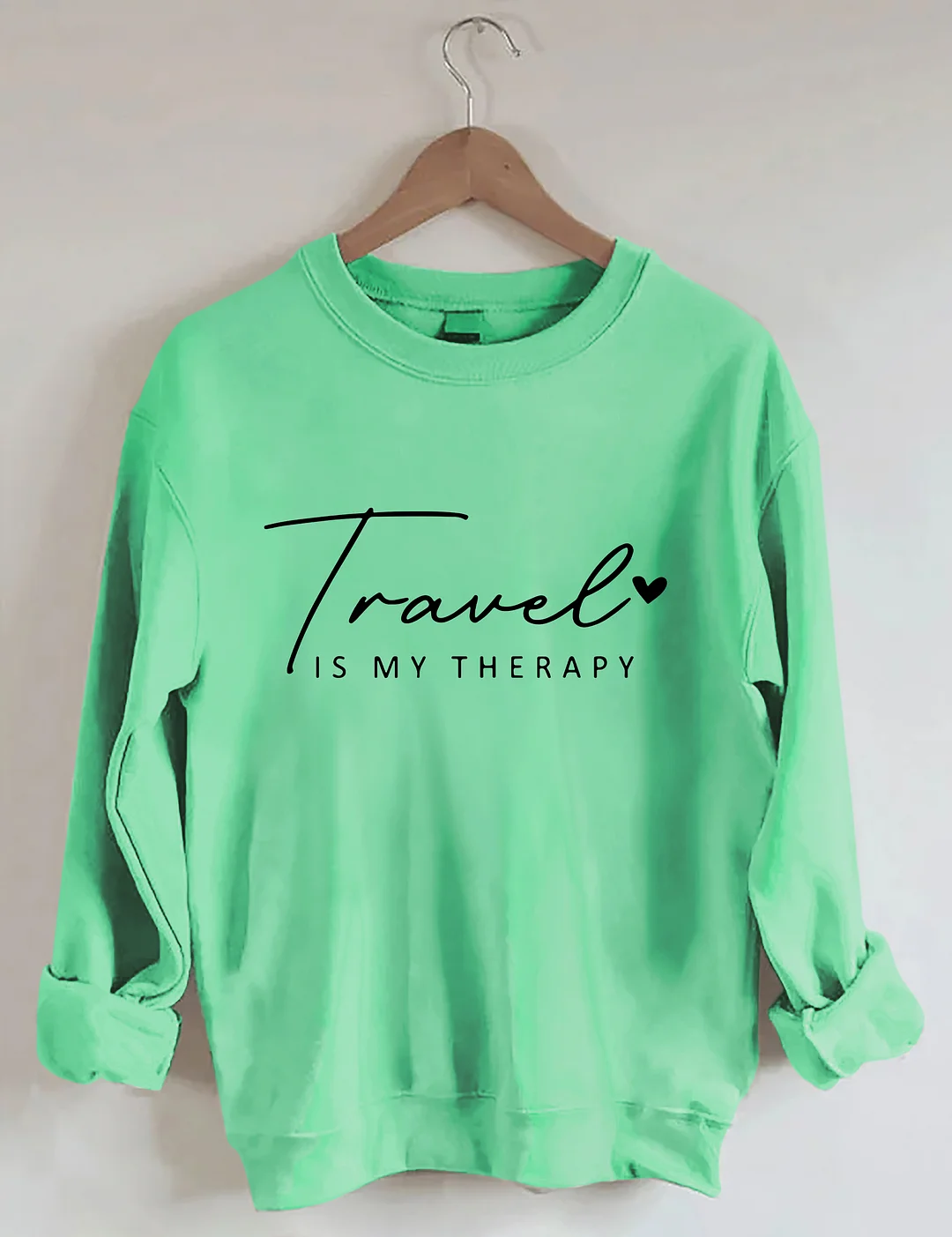 Travel Is My Therapy Sweatshirt