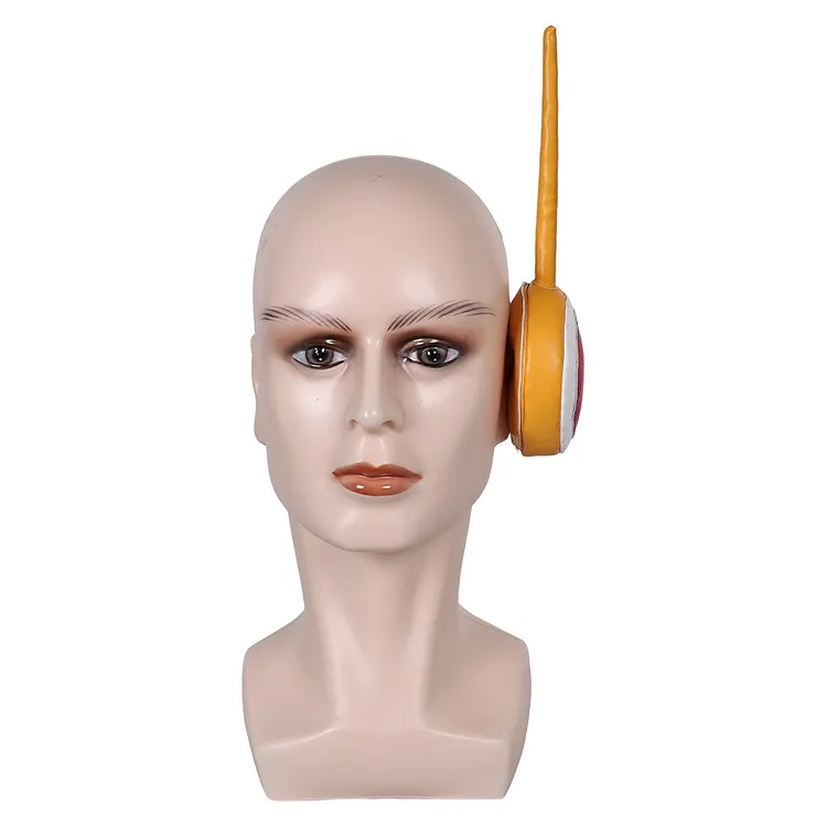 One Piece Luffy Yellow Earphone Cosplay Accessories Halloween Carnival Props