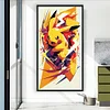Lightning Pikachu-11CT Stamped Cross Stitch 35*60cm/13.78*23.62in(Big Size)