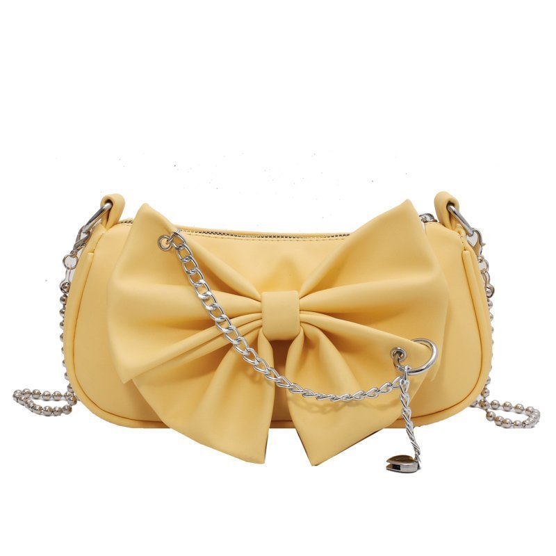 Bow Chain Shoulder Crossbody Bag Fashion Purse