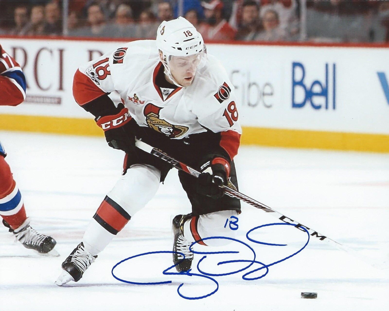 Ryan Dzingel Signed 8x10 Photo Poster painting Ottawa Senators Autographed COA