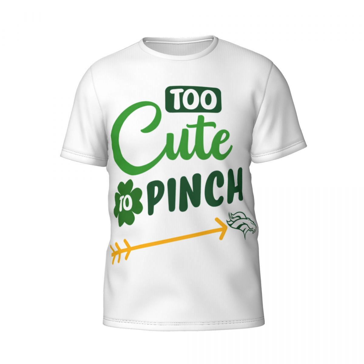 Denver Broncos Too Cute To Pinch Short-Sleeve Men's T-Shirt