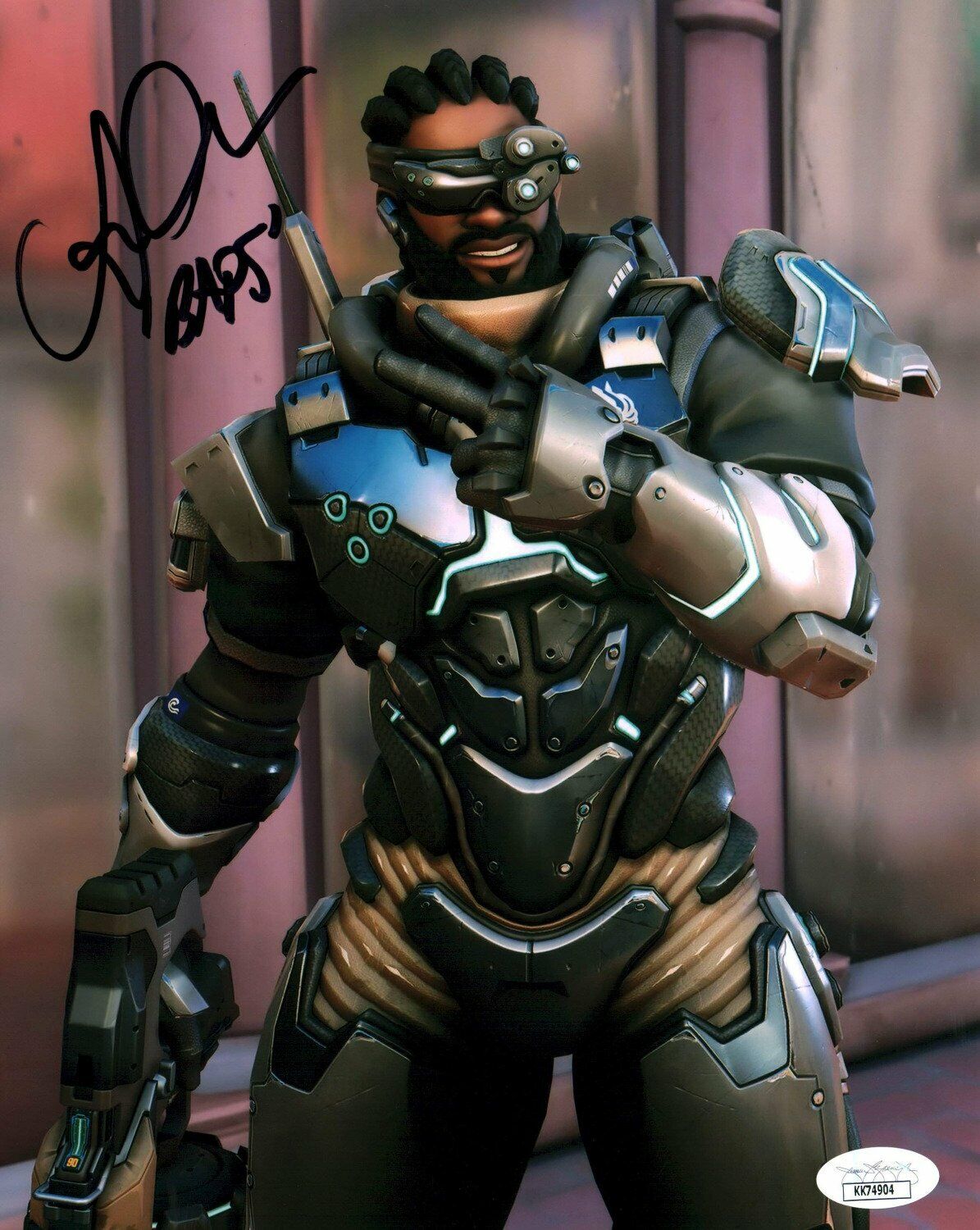 Benz Antoine Overwatch 8x10 Photo Poster painting Signed Autographed JSA Certified COA