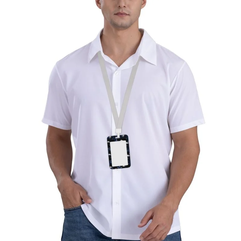 Dallas Cowboys Fan ID Card Badge Holder Work Card Protective Cover -vertical