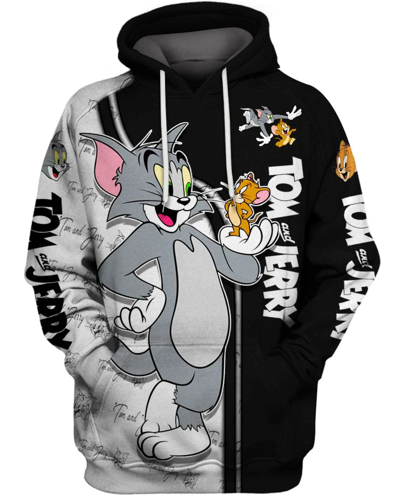 Tom And Jerry Hoodie My 3D Hoodie