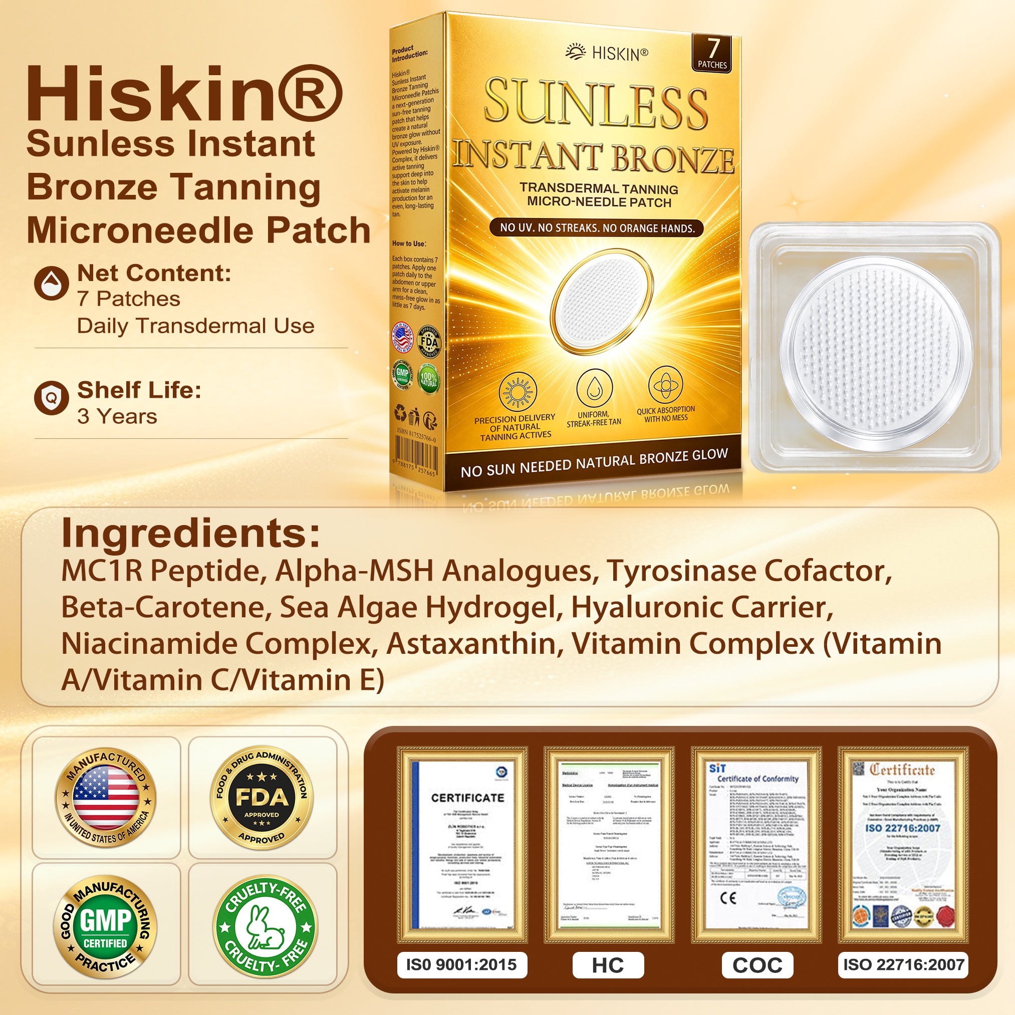 Product specifications