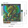 Stained Glass Dragon - Full Round Drill Diamond Painting