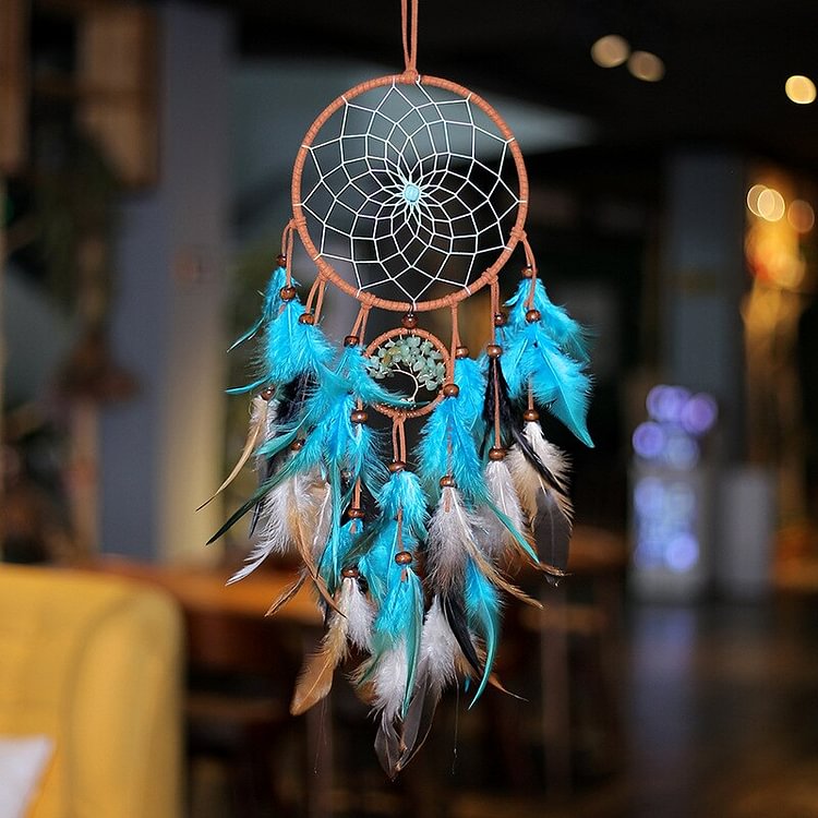 Dark Blue Dream Catcher