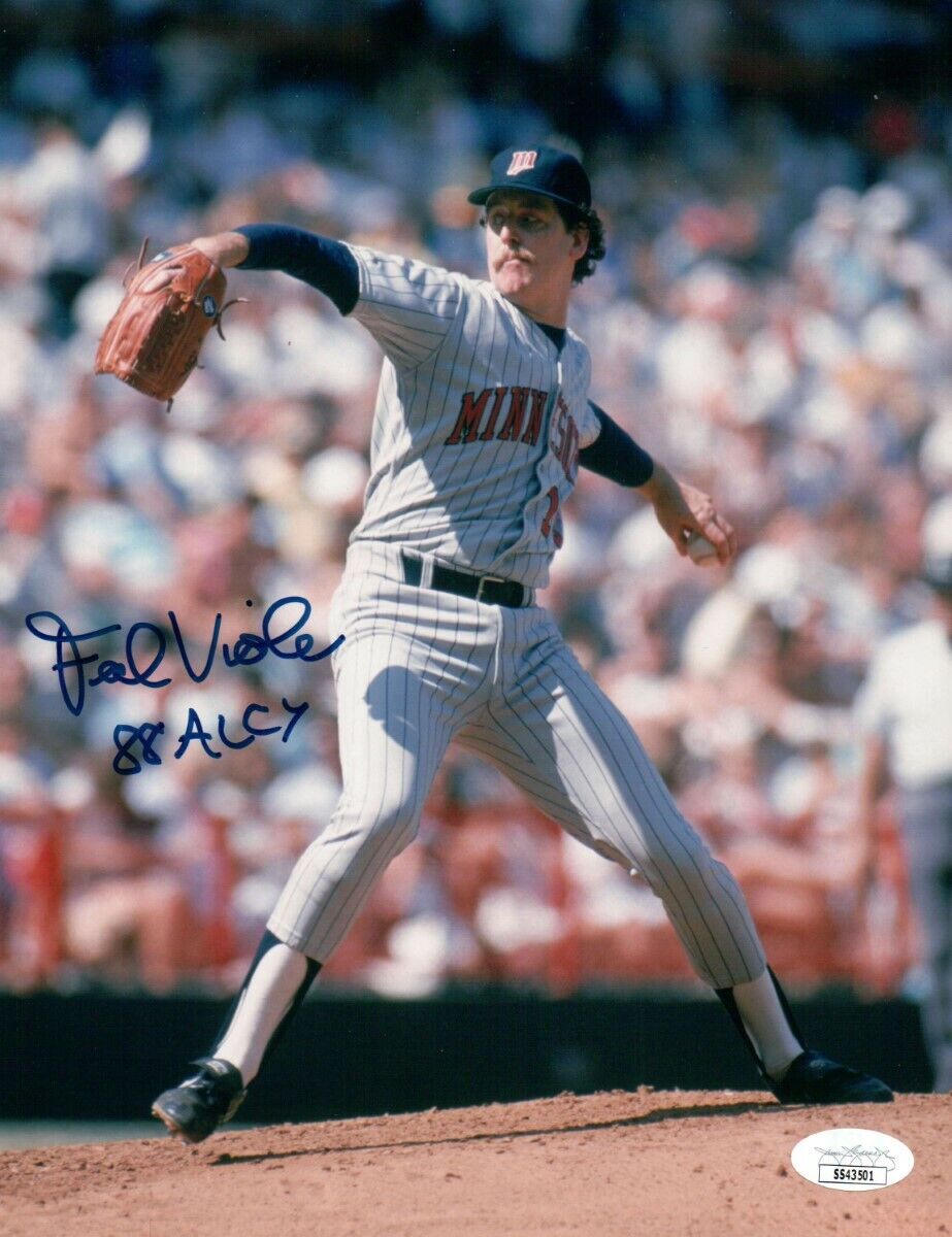 Frank Viola Signed Autographed 8X10 Photo Poster painting Minnesota Twins 88 AL CY