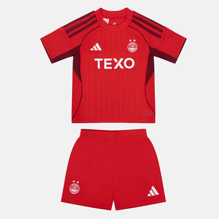 Kids Aberdeen Jersey 25/26 Home Football Kit