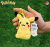 Licensed Happy Pikachu Super Soft Short Plush Doll Charms - Free Shipping - Pokemon [In Stock]
