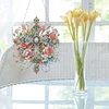 Diamond Painting Acrylic Flower Cross Hanging Pendant for Home Decoration
