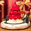 Christmas Music Box Rotating Mug with Light