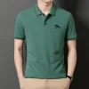 Men's Summer Cotton Short Sleeve Polo Shirt