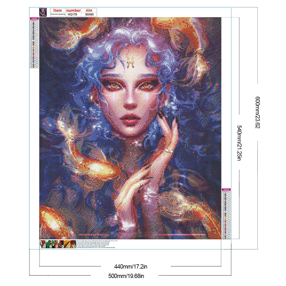 Diamond Painting - Full Round Drill - Beauty(Canvas|50*60cm)