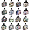 DIY Diamond Art Rhinestone Makeup Bag Crystal Transparent PVC Storage Pack Kit